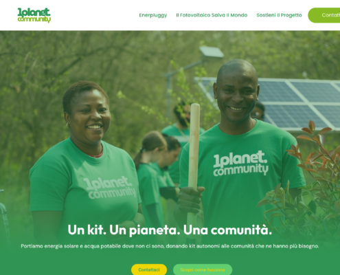 Anteprima del sito 1 Planet
