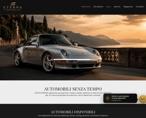 Anteprima del sito Auto Eterna