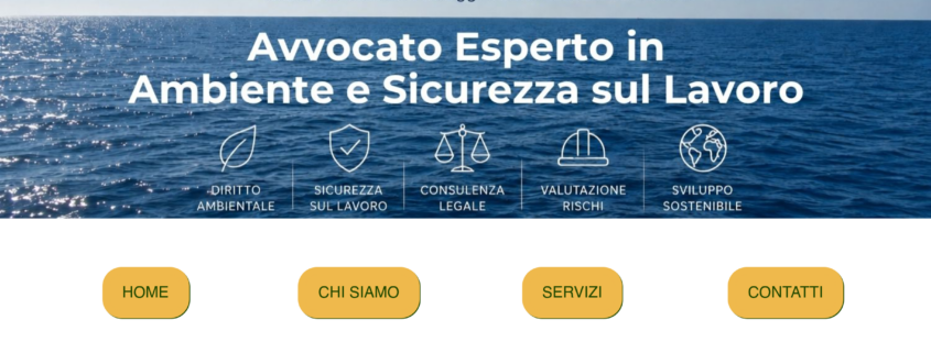 Anteprima del sito Avvocato Valentino Sassano
