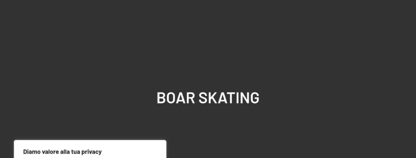Anteprima del sito Boar Skating