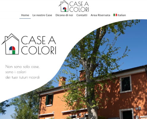 Anteprima del sito Case a colori