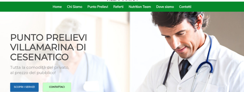 Anteprima del sito Centro medico Villamarina