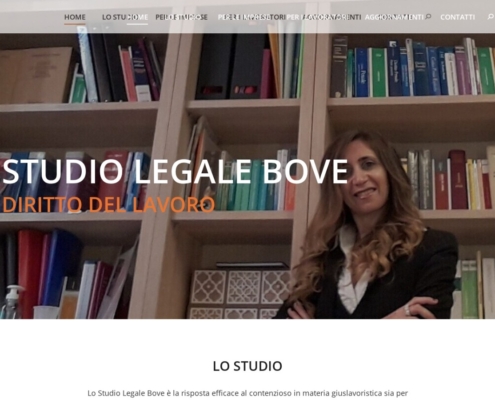Anteprima del sito Diritto Lavoro Bologna