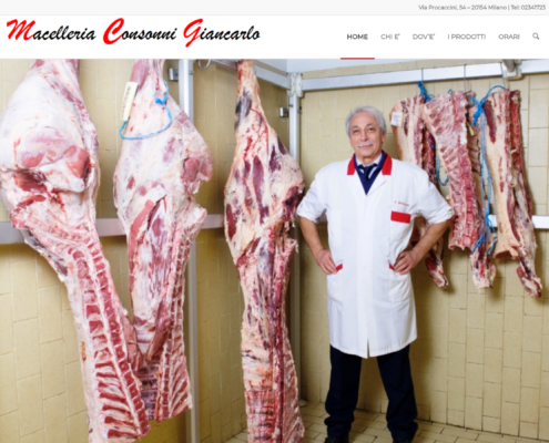 Anteprima del sito Il mio macellaio