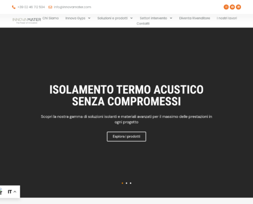 Anteprima del sito Innovamater