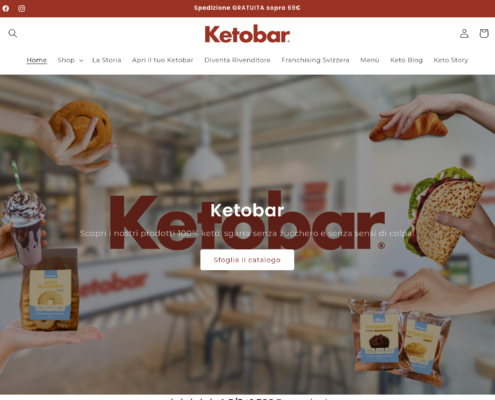 Anteprima del sito Ketobar