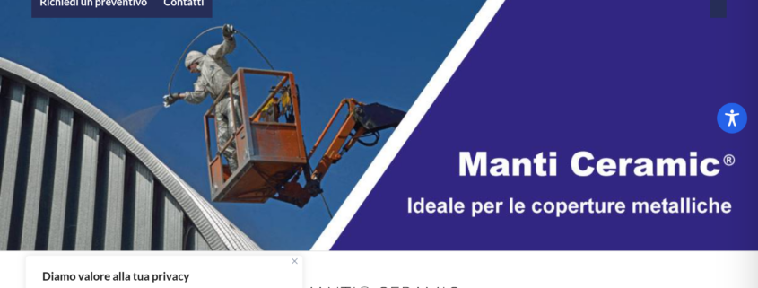 Anteprima del sito Manti Italia