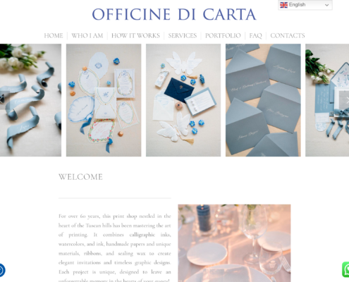Anteprima del sito Officine di carta