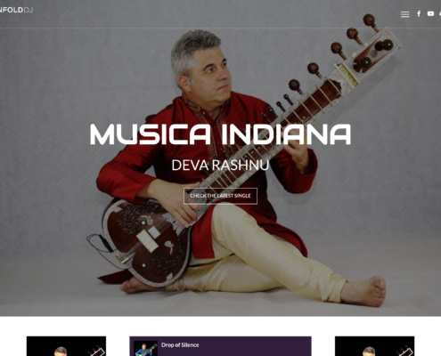 Anteprima del sito Patrizio Gasperini Sitar
