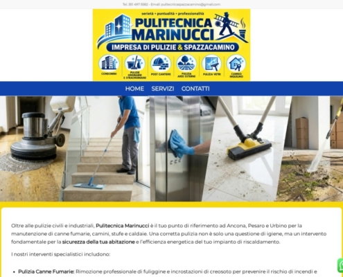Anteprima del sito Pulitecnica Marinucci
