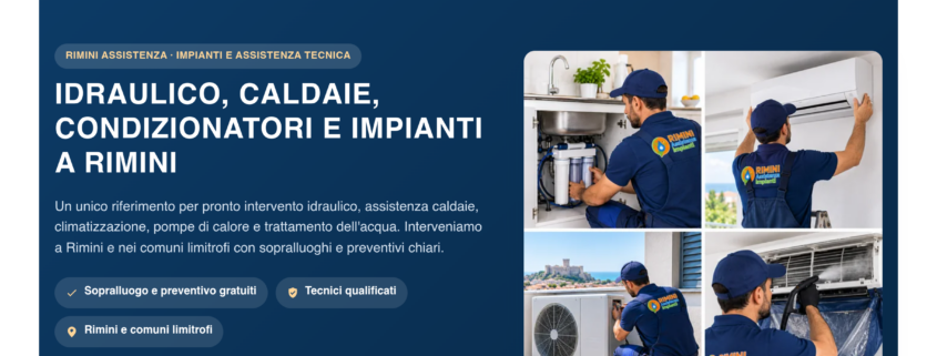 Anteprima del sito Rimini Assistenza