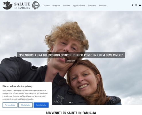 Anteprima del sito Salute in famiglia