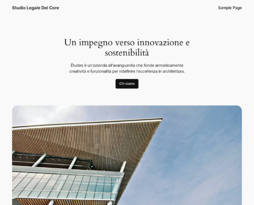 Anteprima del sito Studio legale Del Core