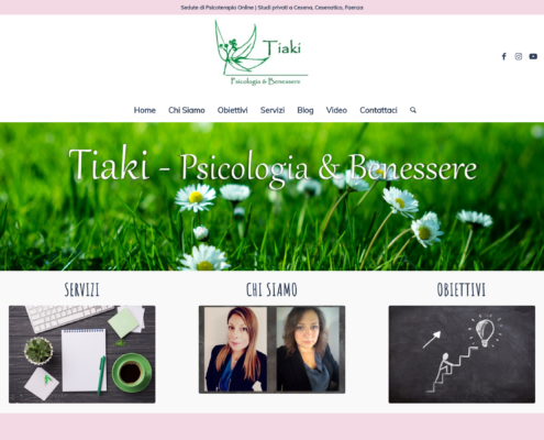 Anteprima del sito Tiaki