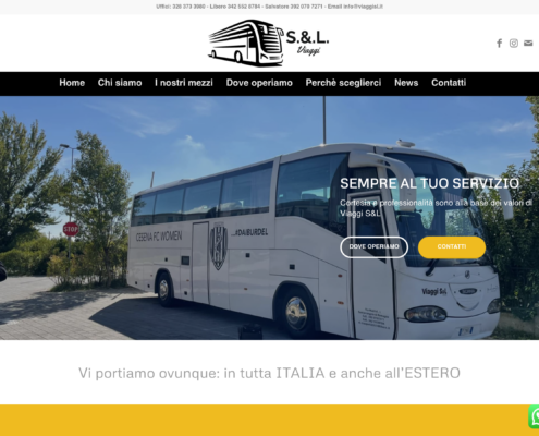 Anteprima del sito Viaggi SL