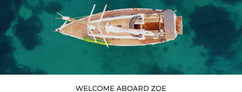 Anteprima del sito Zoe Sailing